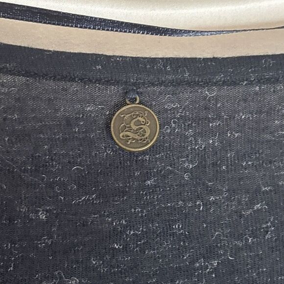 Soft Surroundings Sweater Lena High Low Tunic Thin Knit Long Sleeves Size Large - Picture 7 of 12